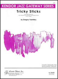 Tricky Sticks Jazz Ensemble sheet music cover Thumbnail